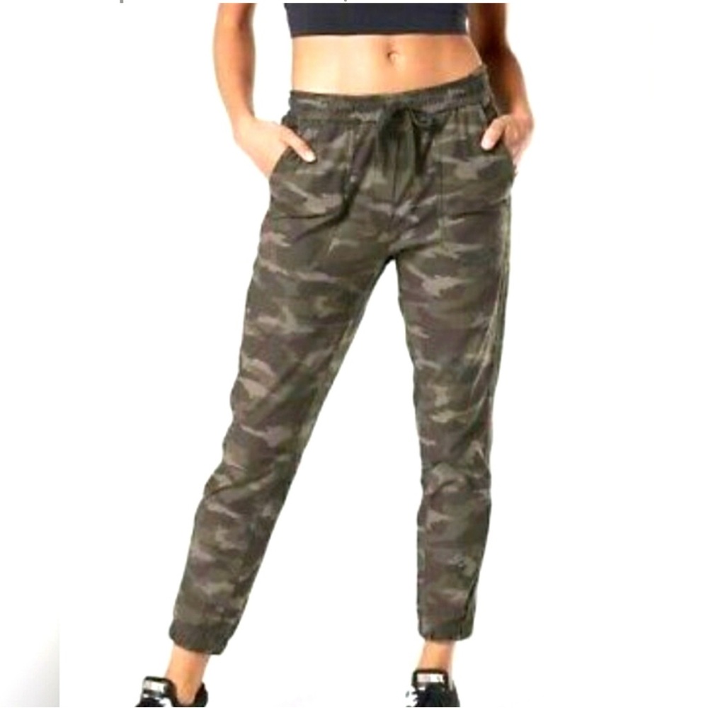 Camo Print Joggers